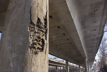 betonschade brugkolom